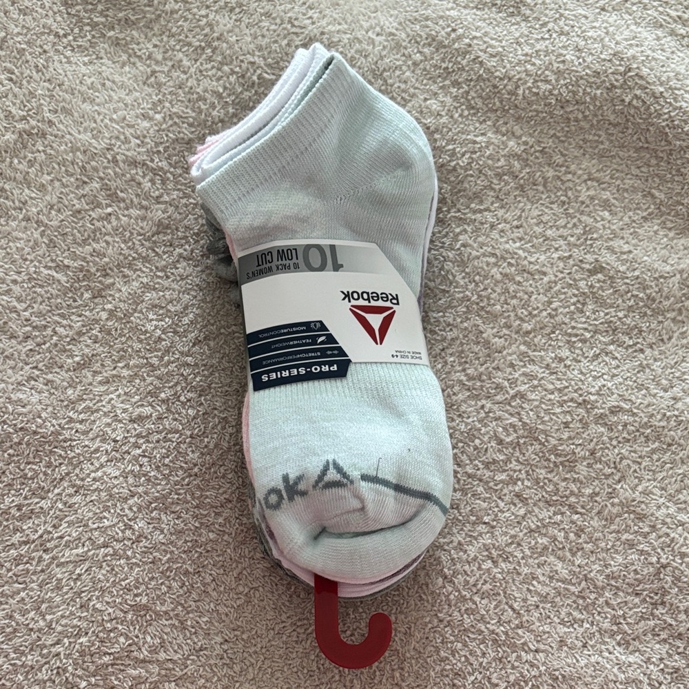 Reebok Pro Series Low Cut Socks - Multicolor